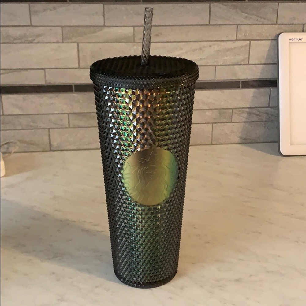 NWT Starbucks tall studded cup with star